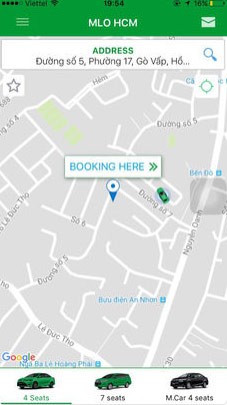 Gọi xe Taxi Mai Linh