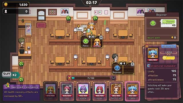 Maids of Storm là game quản lý quán cafe hầu gái dễ thương