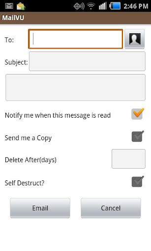 mailVU Video Email for Android