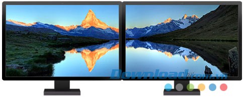 Majestic Mountains panoramic theme