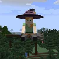 Majos Broom Mod - Chổi bay Phù thủy trong Minecraft