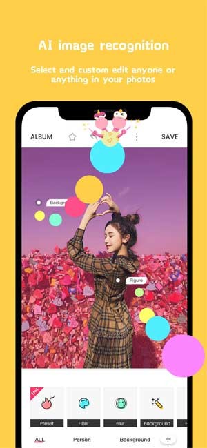 Makaron cho iOS sử dụng AI để sửa ảnh