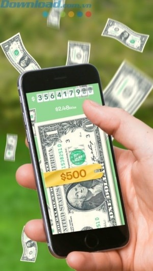 Vuốt để tạo ra cơn mưa tiền