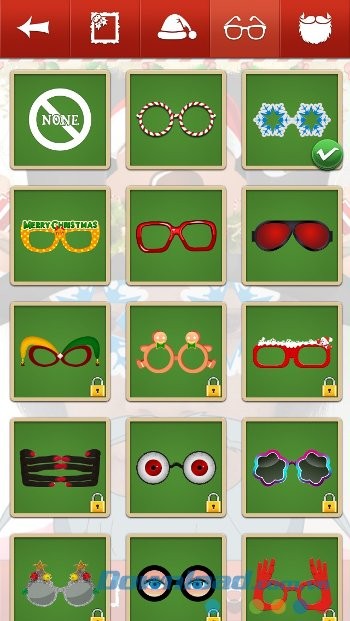 Đeo kính độc đáo