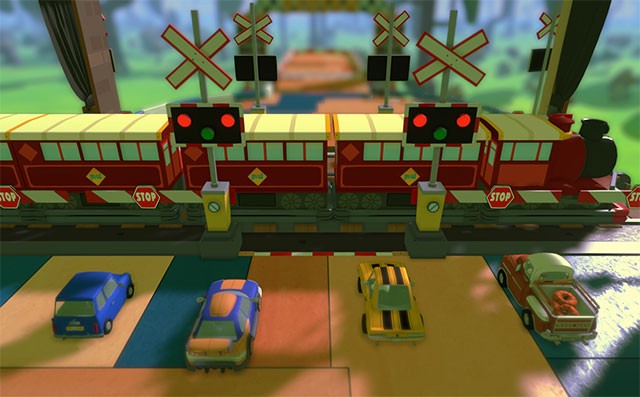 Thêm vào bộ sưu tập của bạn rất nhiều xe đua, chướng ngại vật và item mới