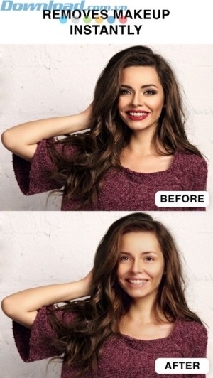 Xóa bỏ lớp trang điểm