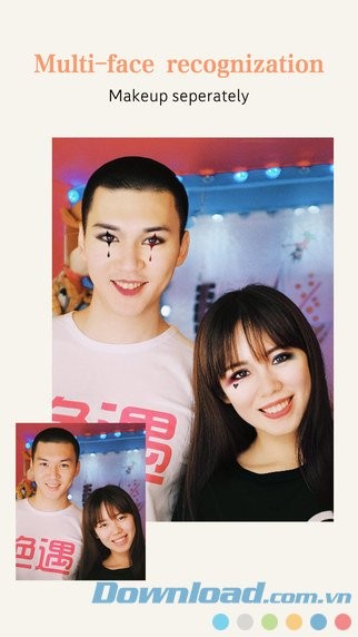 Nhận diện nhiều gương mặt