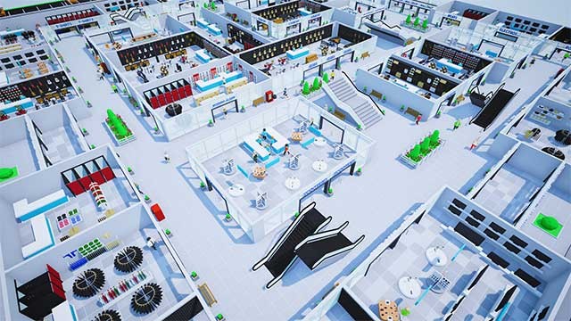 Xây dựng các cửa hàng, nhà hàng, phòng gym hoặc rạp chiếu phim,...