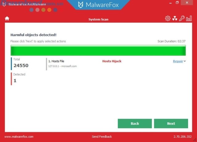 Tốc độ quét nhanh, mạnh mẽ