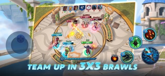 Tham gia các trận chiến PvP phong cách Battle Royale trong game Manastorm: Arena of Legends