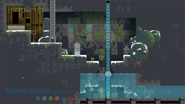 Điều khiển nhân vật bé nhỏ trong game phiêu lưu đi cảnh Mandagon