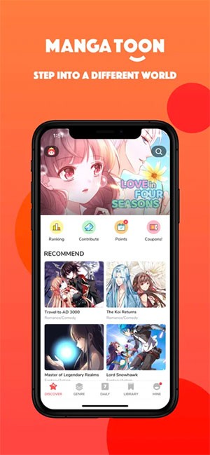 Thế giới truyện tranh phong phú của Manga Toon