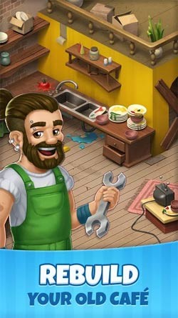 Xây dựng lại tiệm cà phê cũ