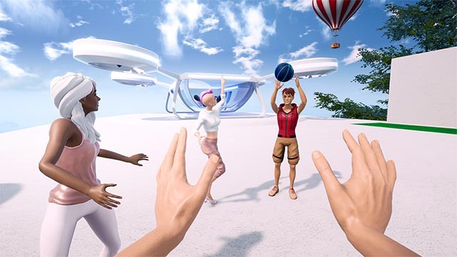 Chơi hàng loạt mini game với những người bạn mới trong Many Worlds VR game