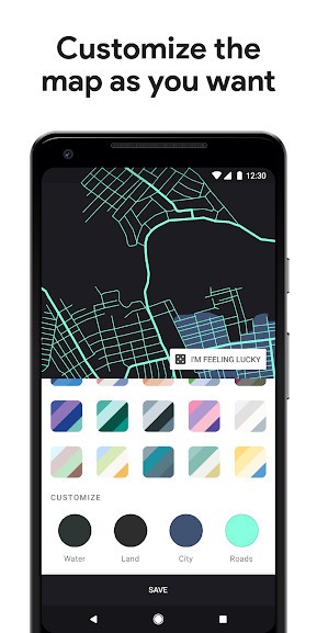Tùy chỉnh bản đồ theo phong cách riêng