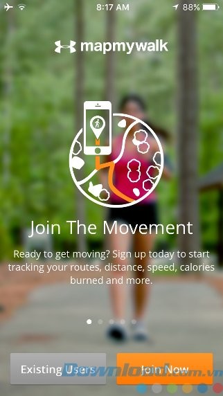 Ứng dụng theo dõi tập luyện