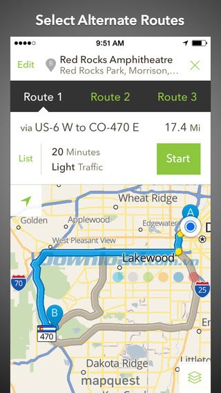 MapQuest GPS Navigation & Maps