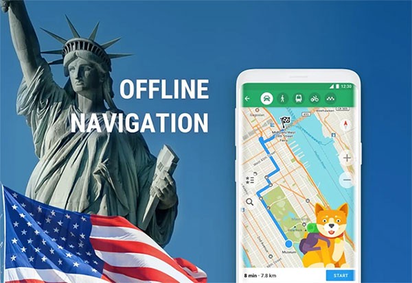 MAPS ME for Android là ứng dụng bản đồ offline tiện lợi