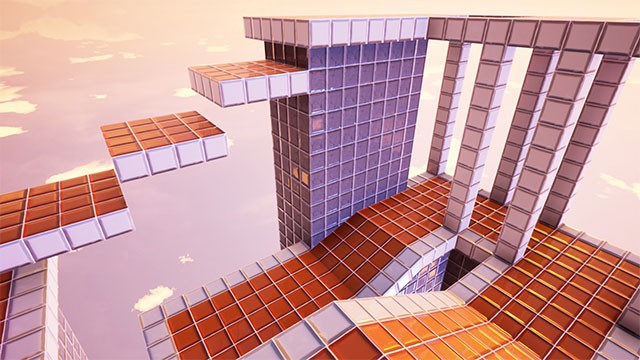 Game dẫn bóng siêu vui siêu khó - Marble Skies