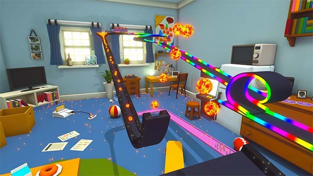 Môi trường chơi game Marble World vô cùng đa dạng và độc đáo