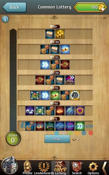 Hệ thống thành tựu trong March of Empires