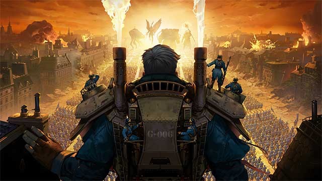 Chỉ huy nhân vật chính lãnh đạo hàng nghìn binh lính