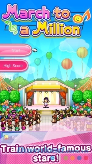 Giao diện chính của March to a Million cho Android