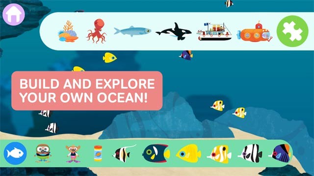 Xây dựng và khám phá đại dương của riêng bạn