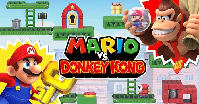 Giải cứu những món đồ chơi Mini-Mario trong Mario vs. Donkey Kong