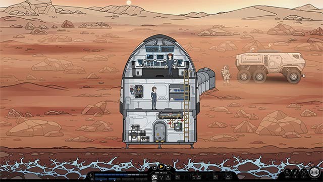 Đáp ứng các nhu cầu cơ bản như ăn, ngủ, nghỉ của phi hành gia