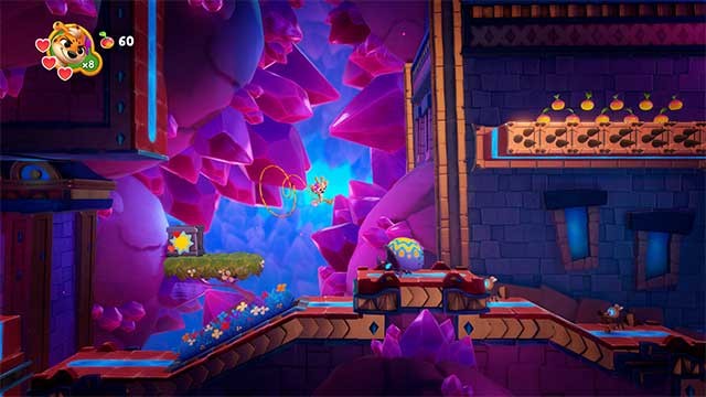 Khám phá hơn 20 màn chơi hành động vui nhộn và đầy màu sắc