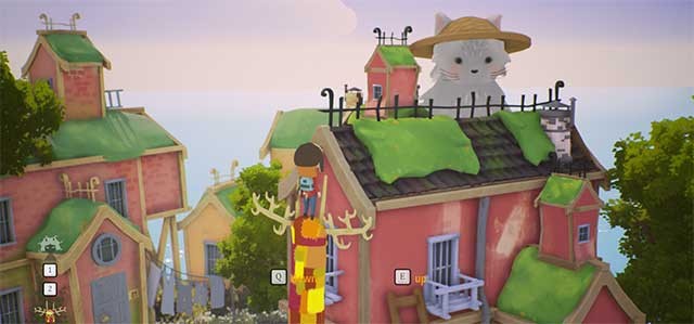 Maru and her make-believe world là game mô phỏng dễ thương thời thơ ấu