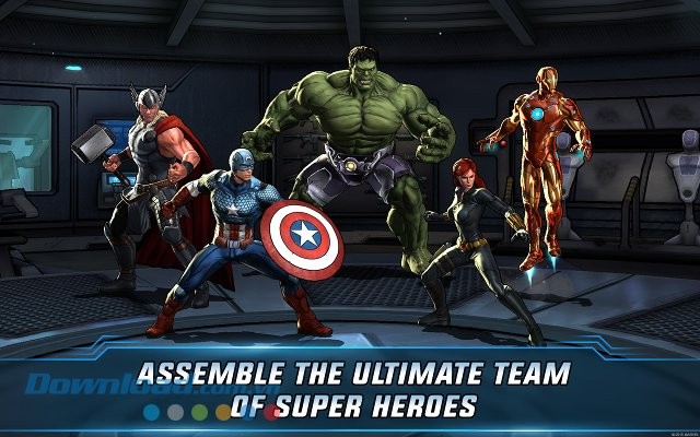 Xây dựng tổ đội trong game Marvel: Avengers Alliance 2