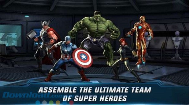 Các nhân vật quen thuộc từ Marvel