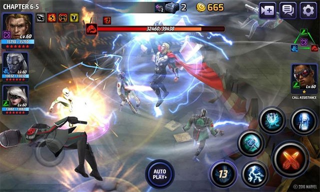 Game Marvel Future Fight đậm chất hành động và tiết tấu nhanh