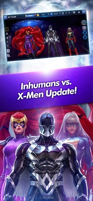 Cập nhật trận chiến Inhumans vs. X-Men
