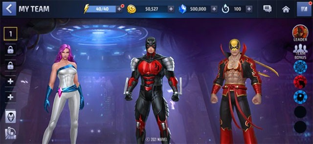 Khám phá sức mạnh đến từ dàn nhân vật mới trong Marvel Future Fight Mobile