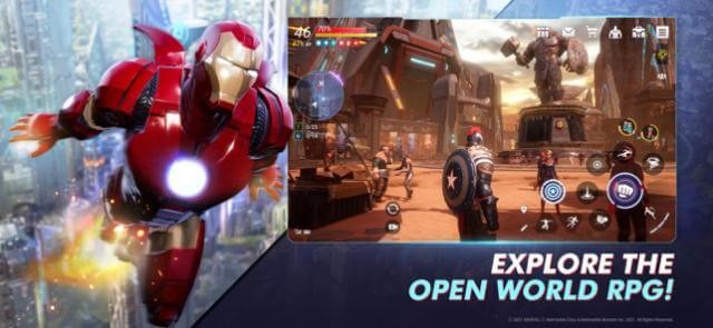 Khám phá thế giới mở tuyệt đẹp của các siêu anh hùng trong game MARVEL Future Revolution