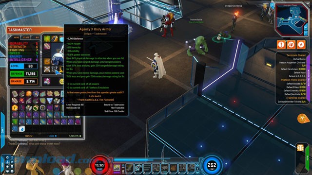 Thông số của vũ khí chiến đấu