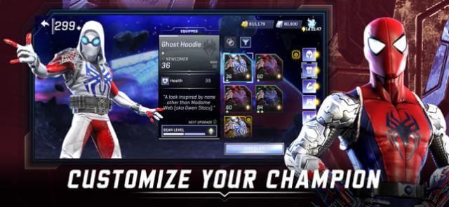 Tùy chỉnh siêu anh hùng của bạn