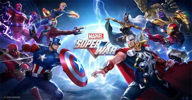 Game MARVEL Super War cho Android tập hợp các siêu anh hùng đến từ vũ trụ Marvel
