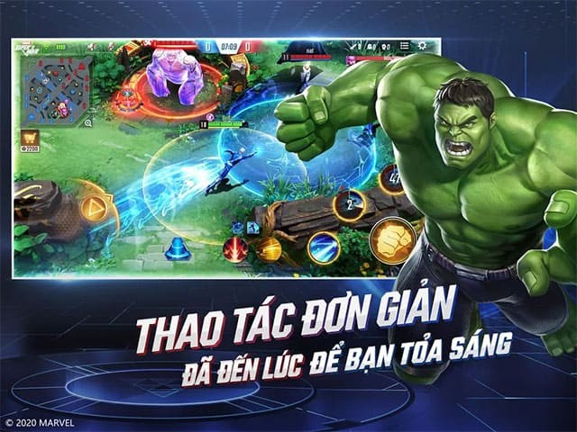 MARVEL Super War quy tụ các siêu anh hùng và siêu phản diện trên khắp vũ trụ Marvel