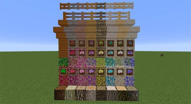 Cung cấp nhiều vật phẩm và khối xây dựng