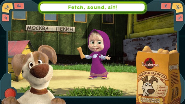 Chơi cùng nhân vật yêu thích của bạn trong bộ phim Masha and the Bear