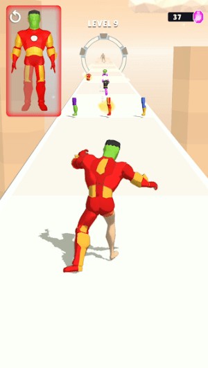 Thu thập các bộ phận cho siêu anh hùng