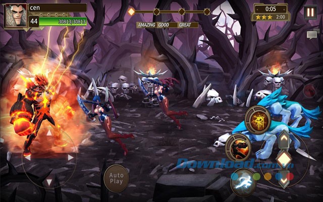 Sử dụng chế độ Auto Play để chơi game