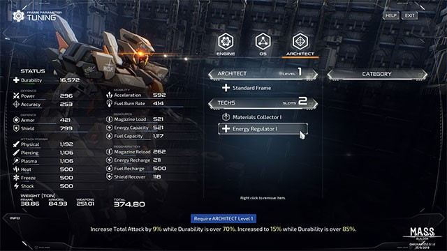 Tận dụng công nghệ cao để nâng cấp bộ suit M.A.S.S. thêm mạnh mẽ