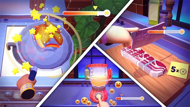 Nấu ăn, phản xạ nhanh và vượt qua thử thách để giành được danh hiệu Vua đầu bếp