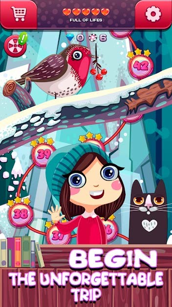 Tải Match 3 Saga cho iOS và bắt đầu chuyến đi đáng nhớ