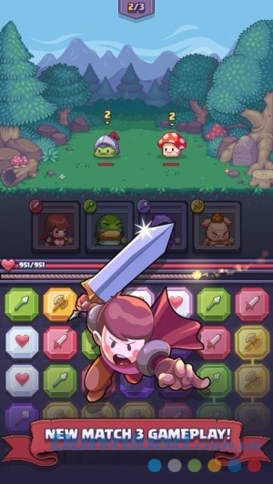 Match Land cho iOS gameplay nối hình match 3